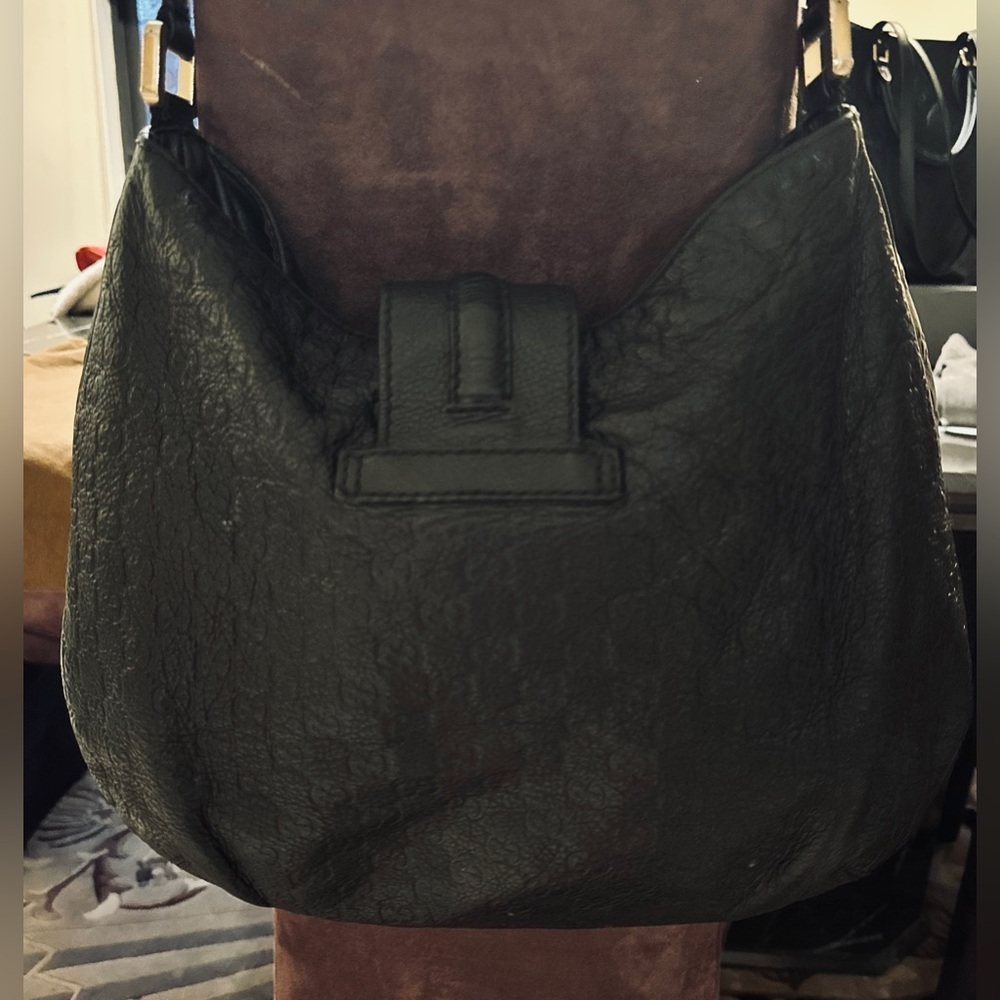 Guccisima Nero Leather Hobo Bag- 1 DAY ONLY OFFER. IF U HIT LIKE GET READY !!! - Picture 10 of 16